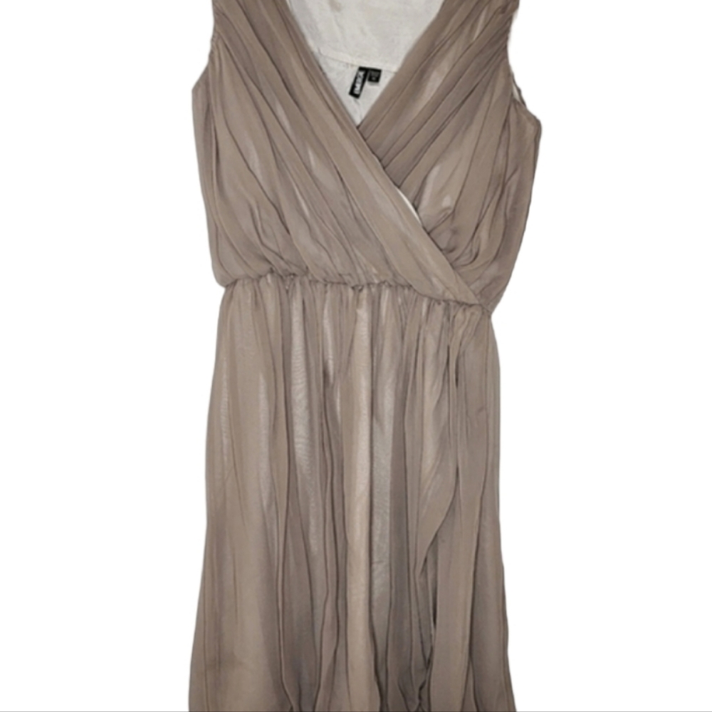 EMERGE short dress chiffon sleeveless formal dress size 10 - Picture 7 of 13